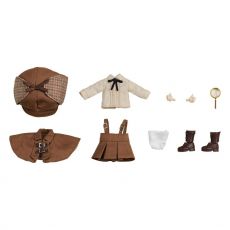 Original Character Parts for Nendoroid Doll Figures Outfit Set Detective - Girl (Brown)