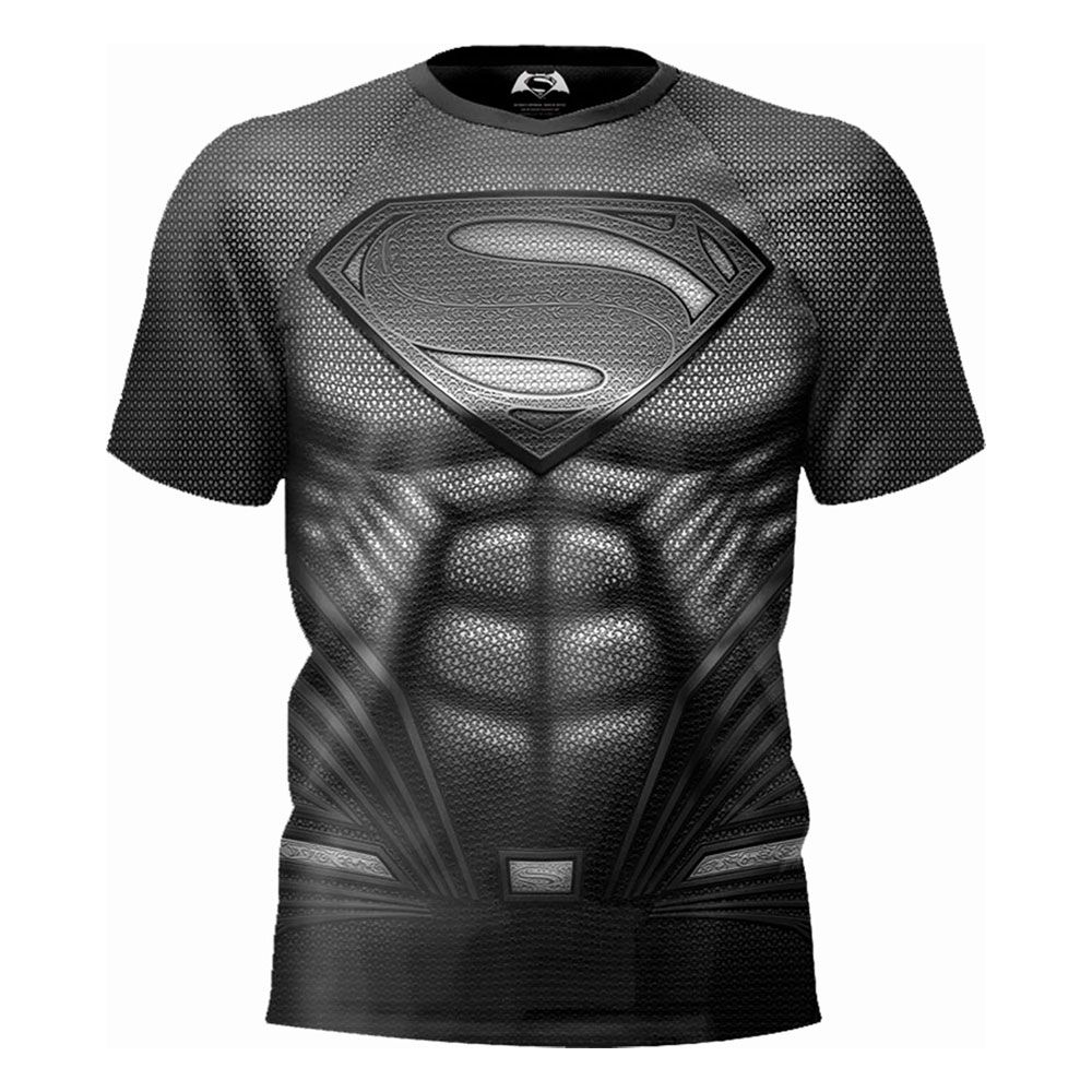 DC Comics Football Shirt Superman Muscle Tee Size L Spiral Direct