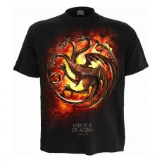 House of the Dragon T-Shirt Dragon Flames Size M