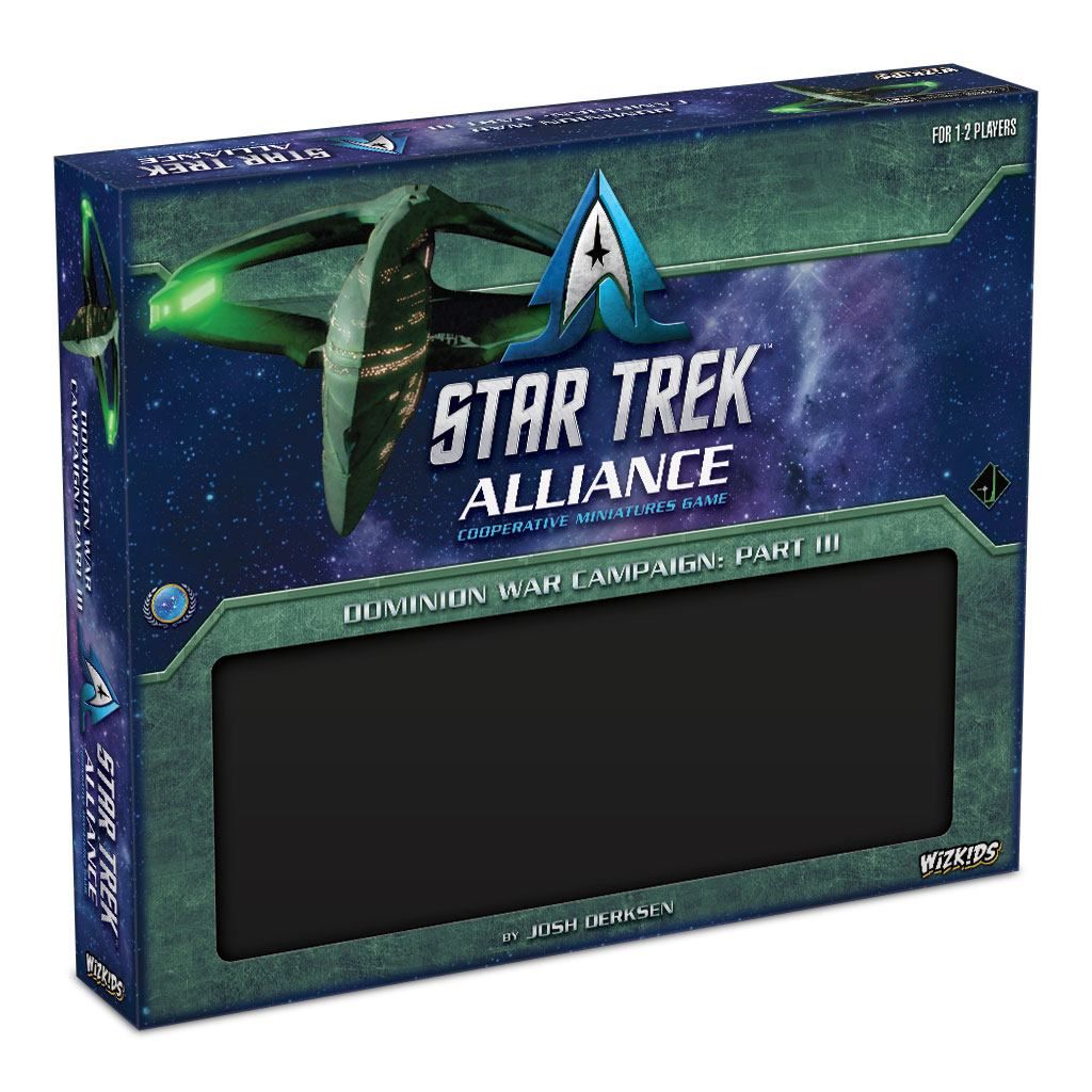 Star Trek: Alliance Miniatures Game Expansion Dominion War Campaign Part III *English Version* Wizkids