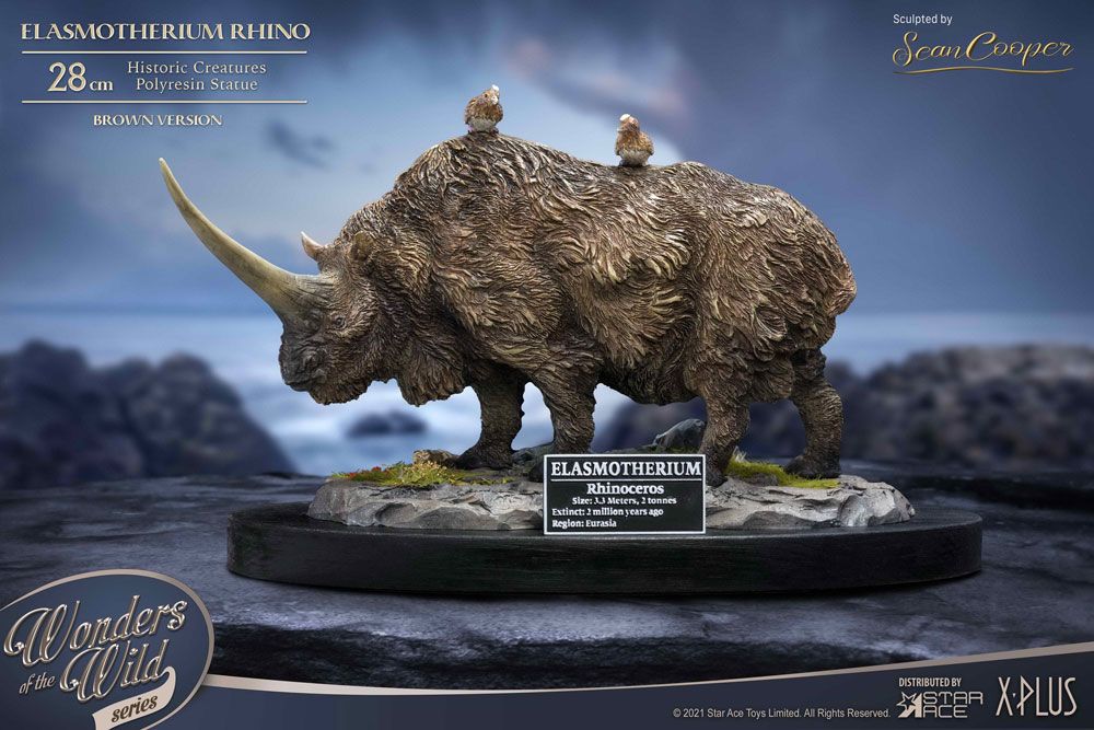 Elasmotherium Statue Rhino (Brown) 28 cm Star Ace Toys