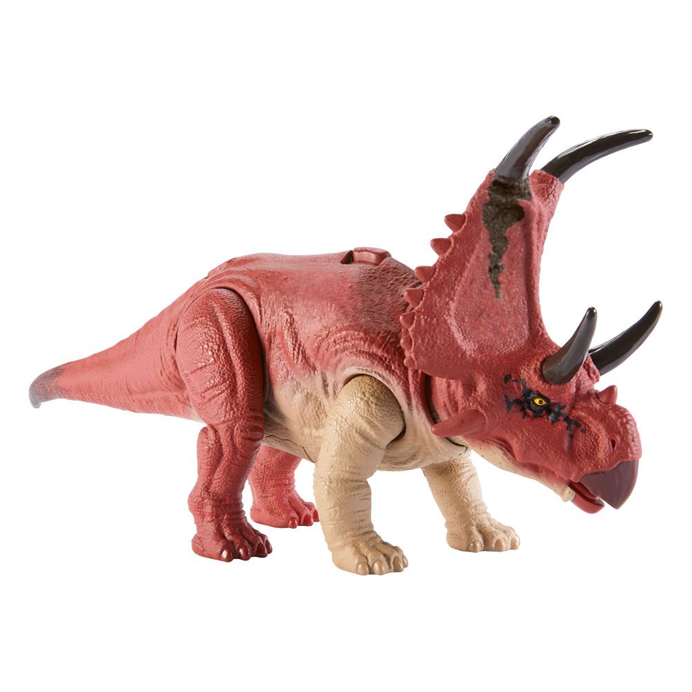 Jurassic World Dino Trackers Action Figure Wild Roar Diabloceratops Mattel