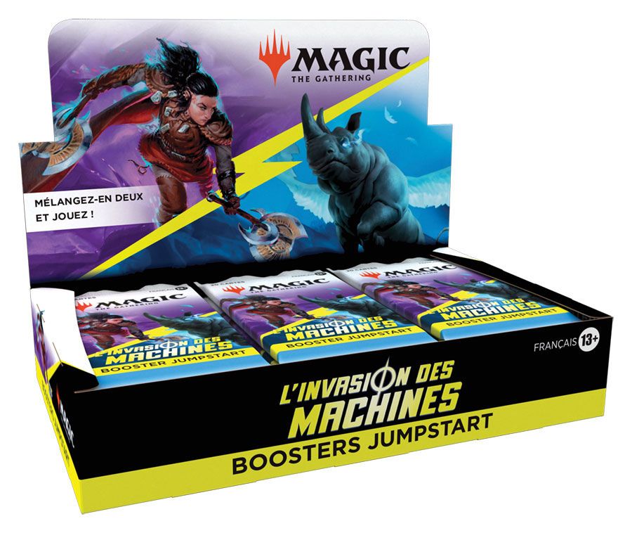 Magic the Gathering L'invasion des machines Jumpstart Booster Display (18) french Wizards of the Coast