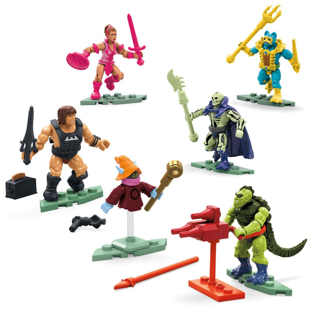 Masters of the Universe Mega Construx Construction Set Battle for Eternia Collection II Mattel