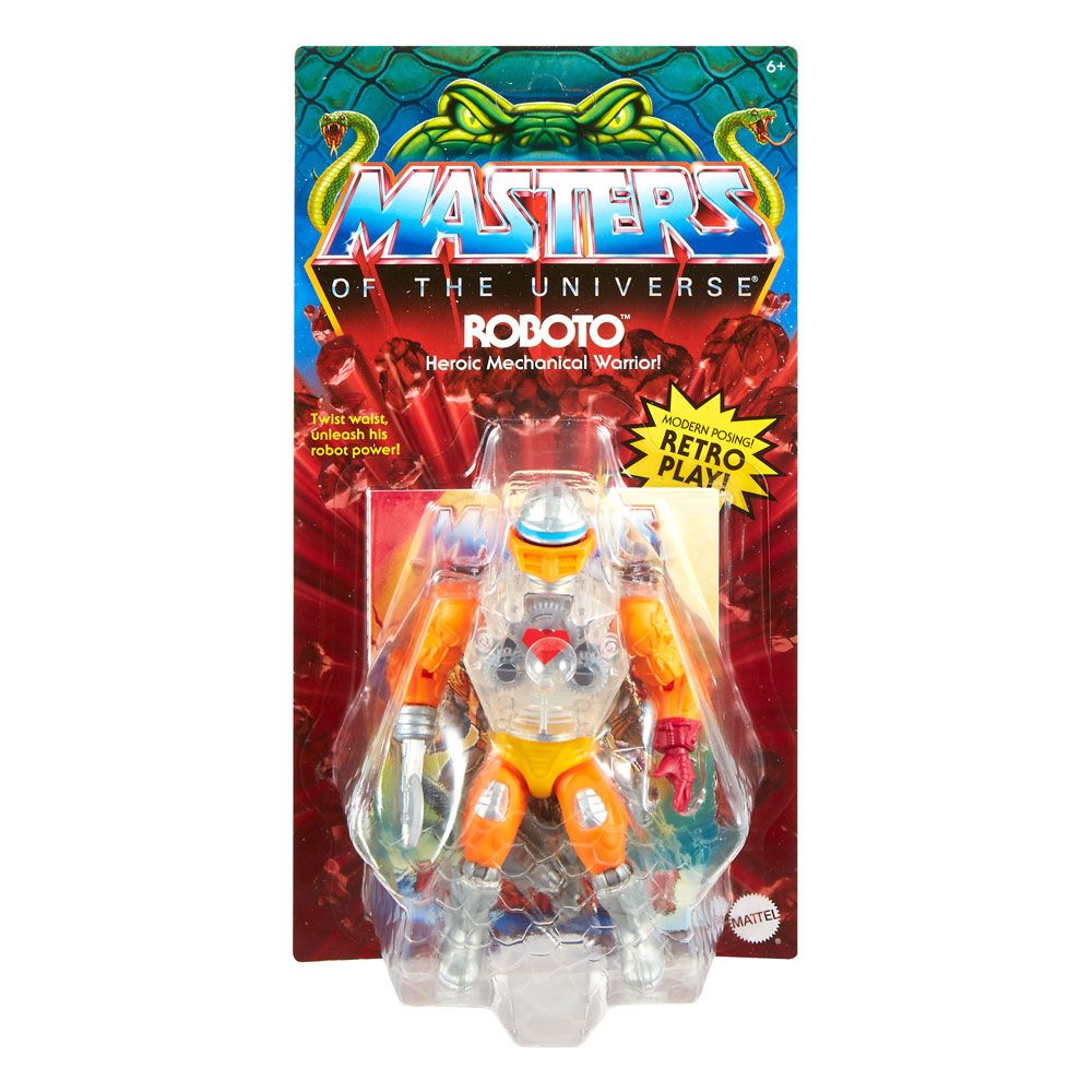 Masters of the Universe Origins Action Figure Roboto 14 cm Mattel