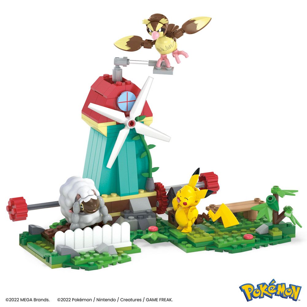 Pokémon Mega Construx Construction Set Countryside Windmill 15 cm Mattel