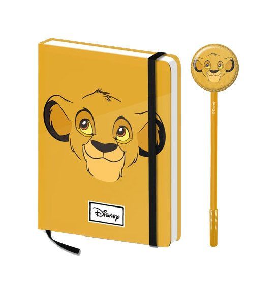 The Lion King Notebook with Pen Gift Set Simba Karactermania