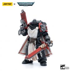 Warhammer 40k Action Figure 1/18 Black Templars Primaris Sword Brethren Harmund 12 cm Joy Toy (CN)