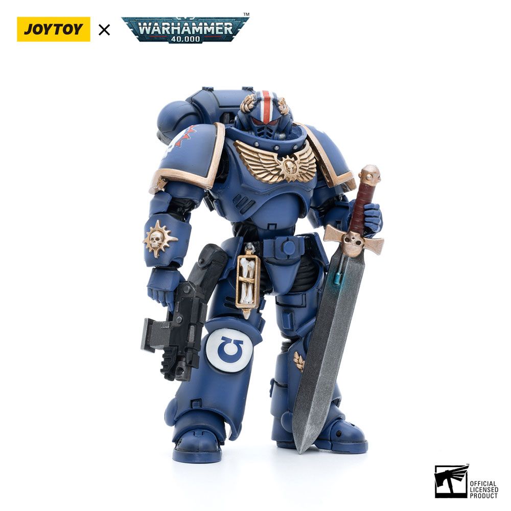 Warhammer 40k Action Figure 1/18 Ultramarines Primaris Lieutenant Argaranthe 12 cm Joy Toy (CN)
