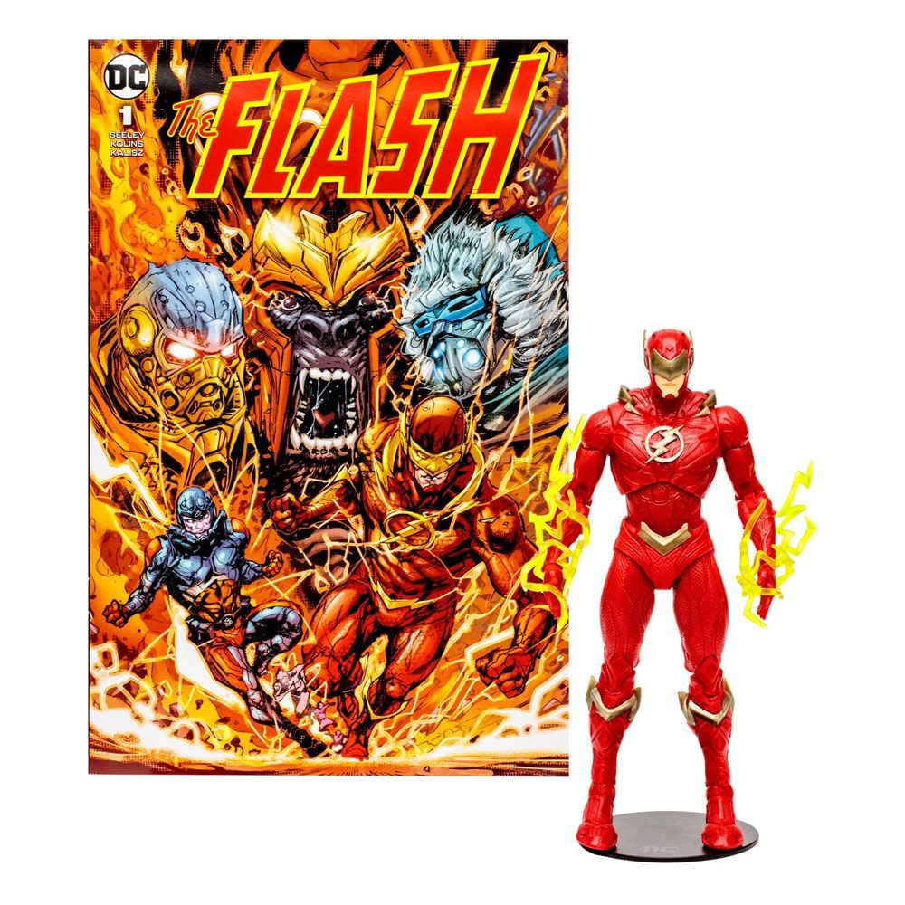 DC Direct Page Punchers Action Figure The Flash Barry Allen (The Flash Comic) 18 cm McFarlane Toys
