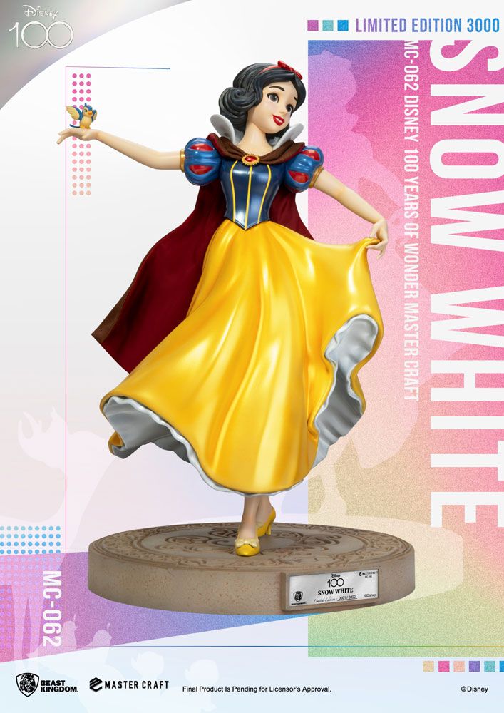 Disney 100 Years of Wonder Master Craft Statue Snow White 40 cm Beast Kingdom Toys