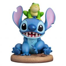 Disney 100th Master Craft Statue Stitch with Frog 34 cm Beast Kingdom Toys