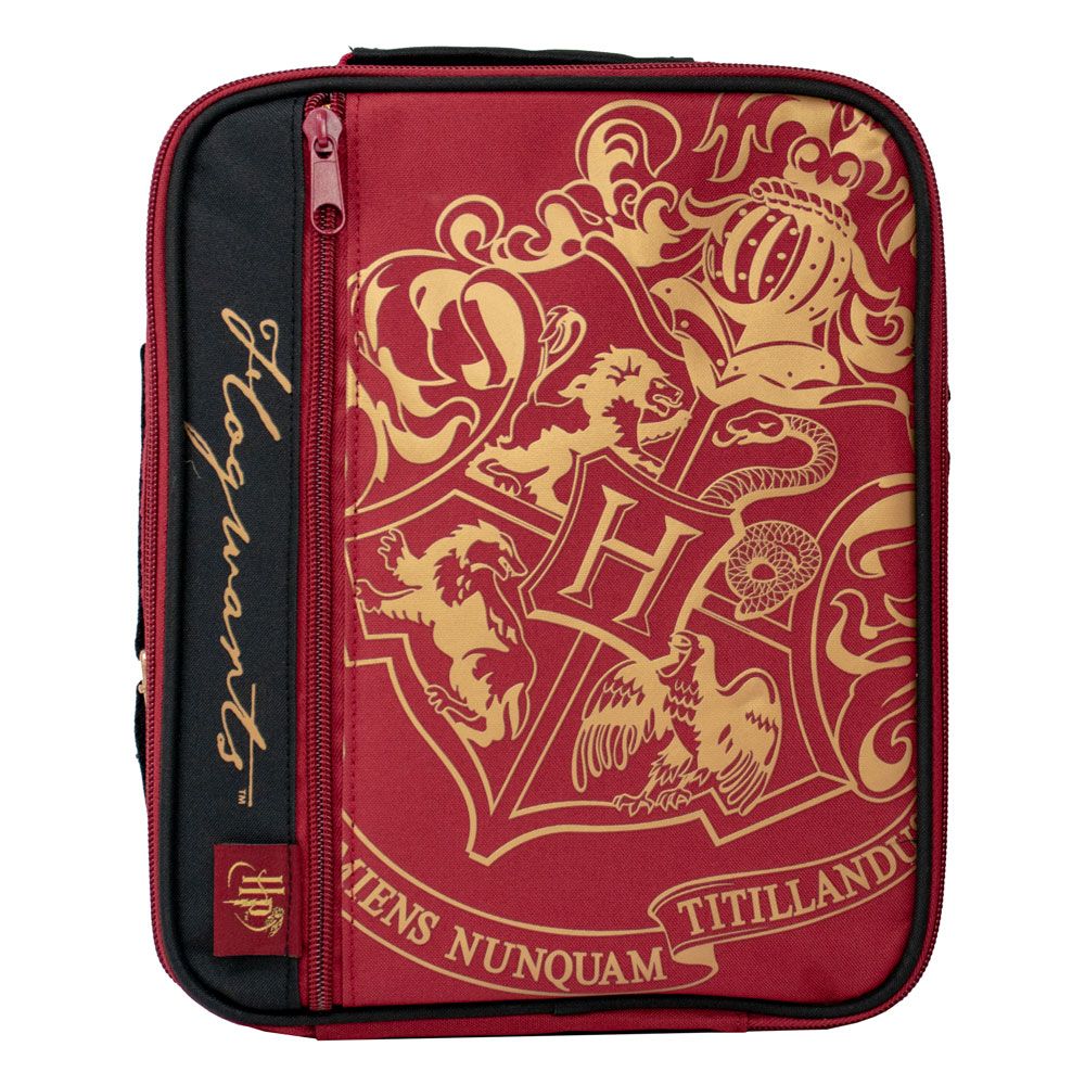 Harry Potter Deluxe Lunch Bag (Burgundy) Crest Blue Sky Studios