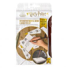 Harry Potter Interdepartmental Memo with Wand Pen Set Hogwarts Case (6) Blue Sky Studios