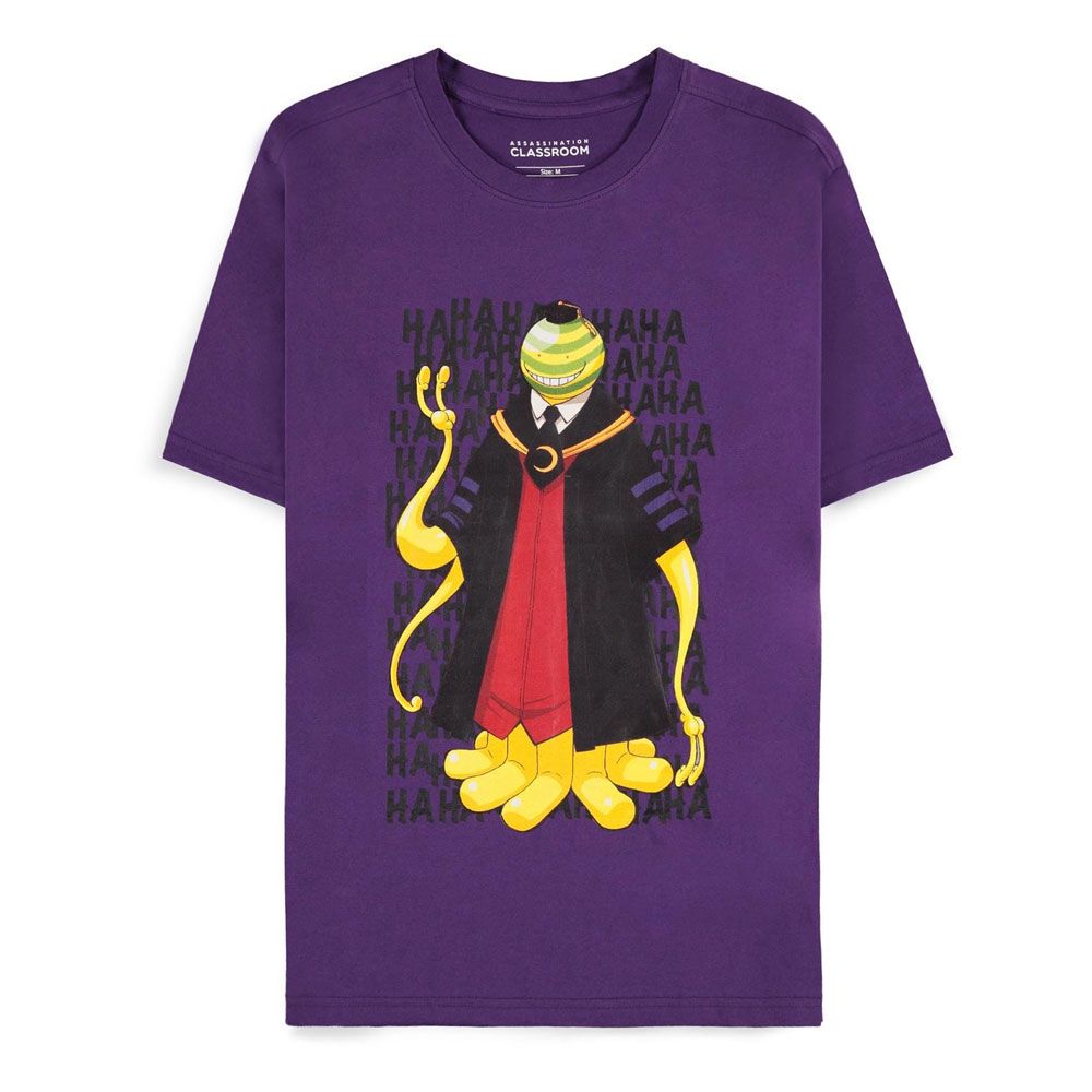 Assassination Classroom T-Shirt Koro-Sensei Purple Size M Difuzed