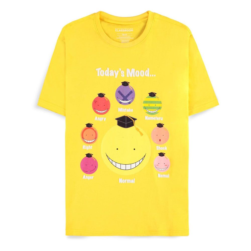 Assassination Classroom T-Shirt Koro-Sensei Today's Mood Size M Difuzed