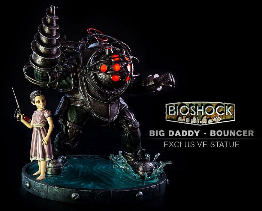 BioShock Statue 1/4 Big Daddy - Bouncer Exklusive Statue 51 cm Gaming Heads