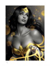 DC Comics Art Print Wonder Woman: Black & Gold 46 x 61 cm - unframed