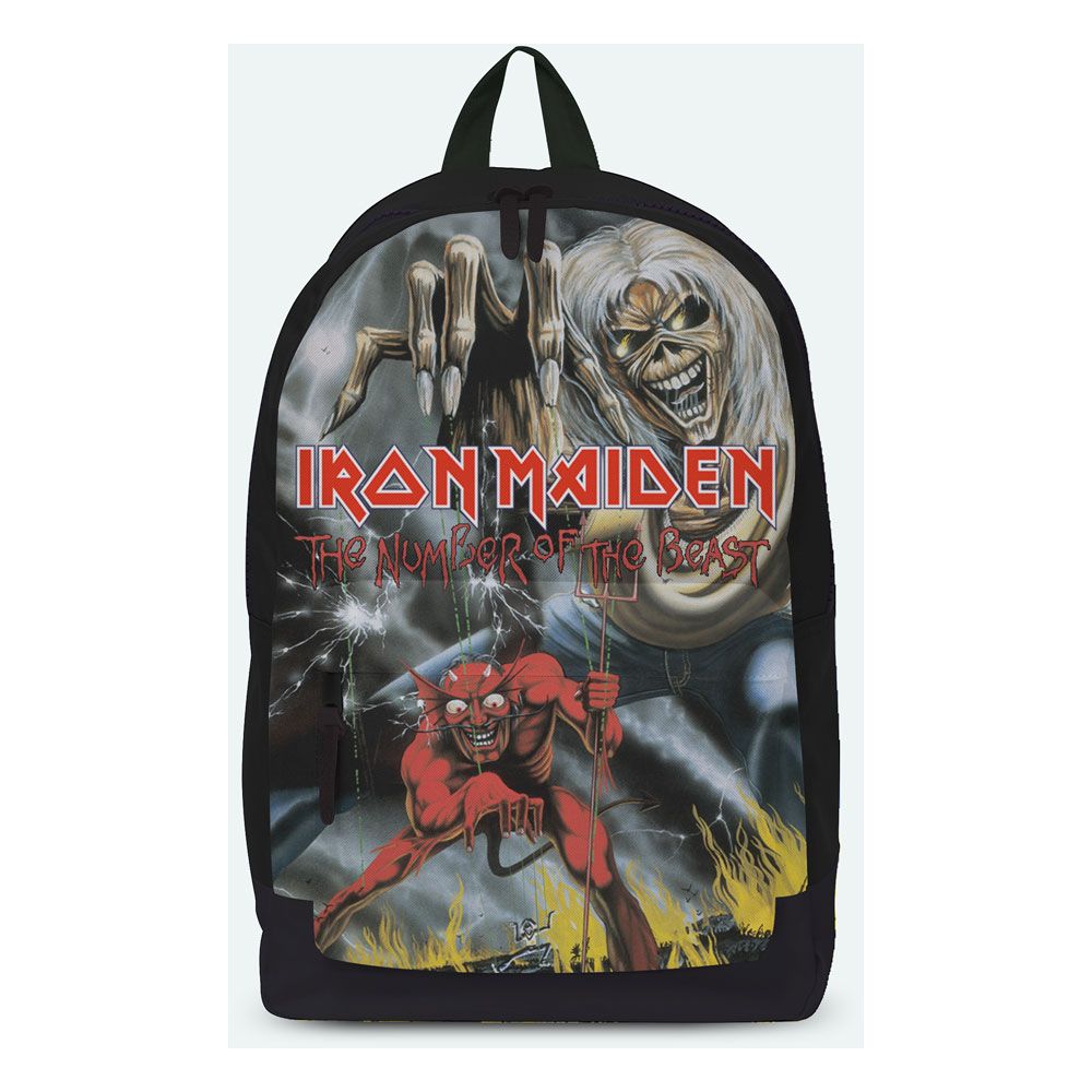 Iron Maiden Backpack Number Of The Beast Rocksax