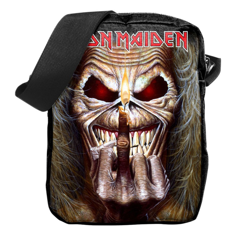 Iron Maiden Crossbody Bag Middle Finger Rocksax