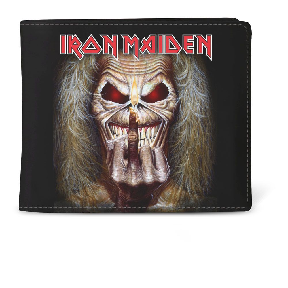 Iron Maiden Wallet Middle Finger Rocksax