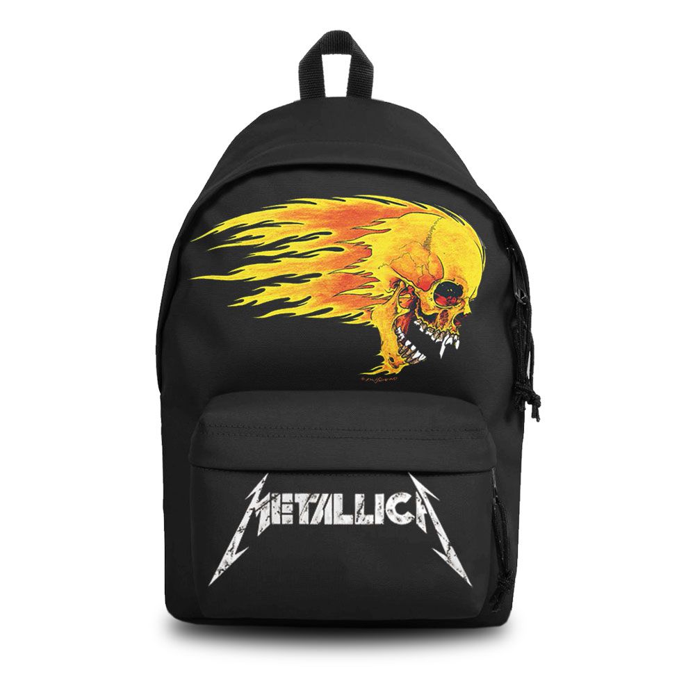 Metallica Backpack Pushead Flame Rocksax