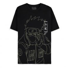 Naruto Shippuden T-Shirt Kakashi Line Art Size M