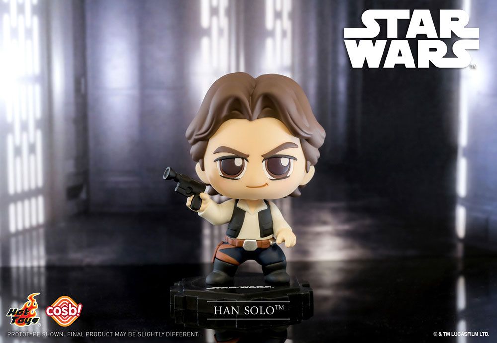 Star Wars Cosbi Mini Figure Han Solo 8 cm Hot Toys