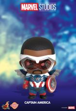 The Falcon and the Winter Soldier Cosbi Mini Figure Captain America 8 cm Hot Toys