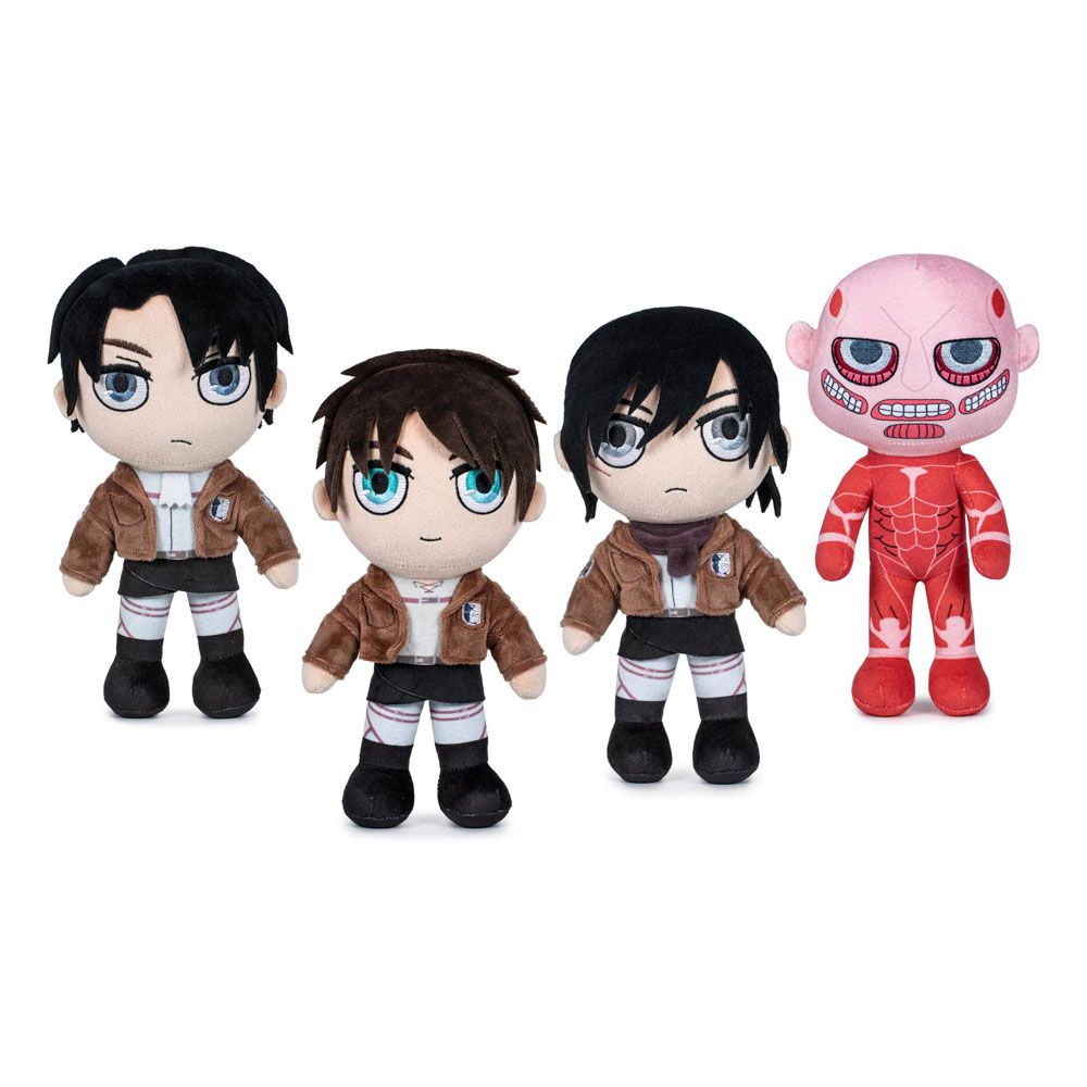 Attack on Titan Plush Figures Assortment Characters 27 cm (12) Play by Play