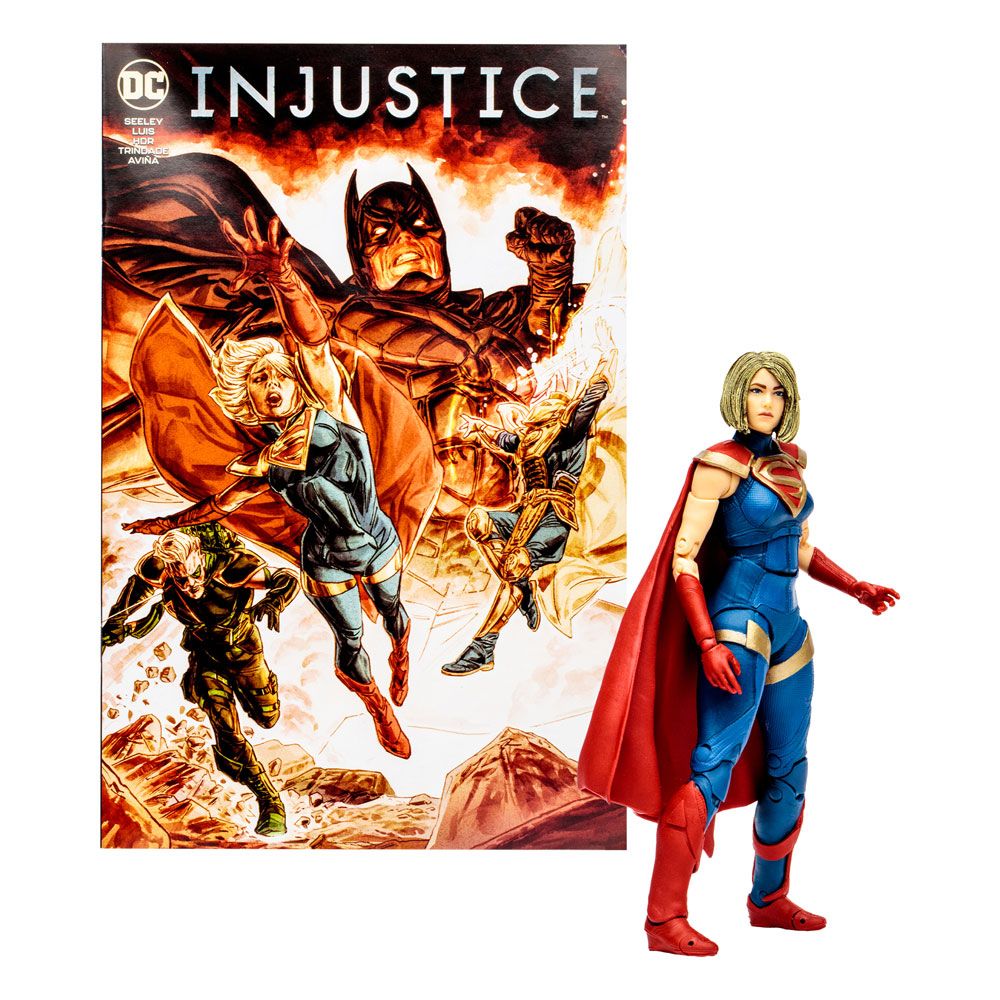 DC Direct Page Punchers Gaming Action Figure Supergirl (Injustice 2) 18 cm McFarlane Toys
