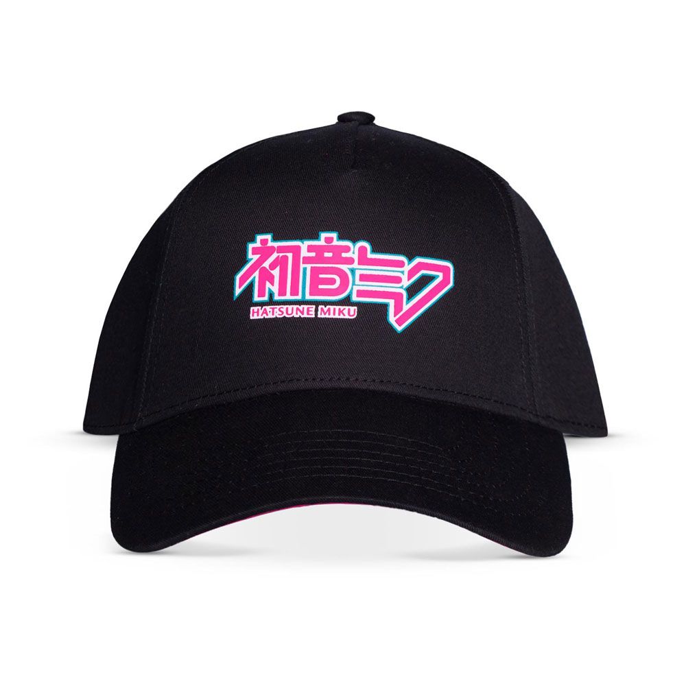 Hatsune Miku Curved Bill Cap Logo Difuzed