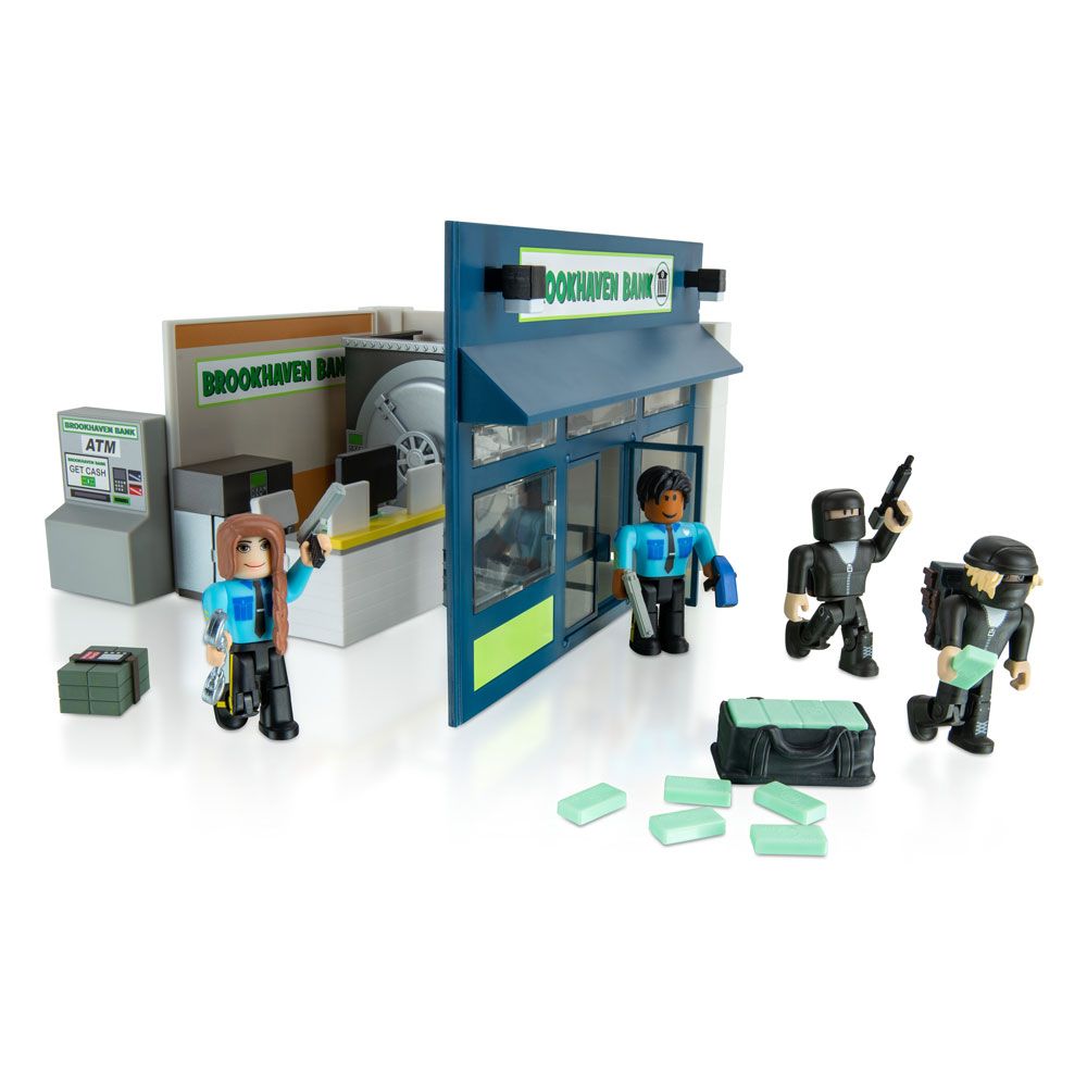 Roblox Action Figures Deluxe Playset Brookhaven: Outlaw and Order Jazwares