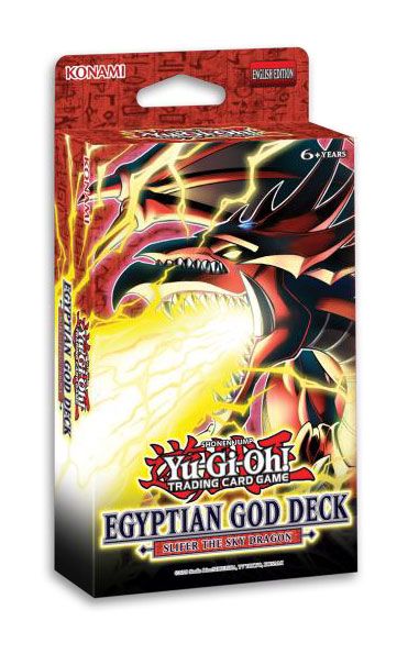 Yu-Gi-Oh! TCG Egyptian God Deck: Slifer the Sky Dragon Display (8) *English Version* Konami