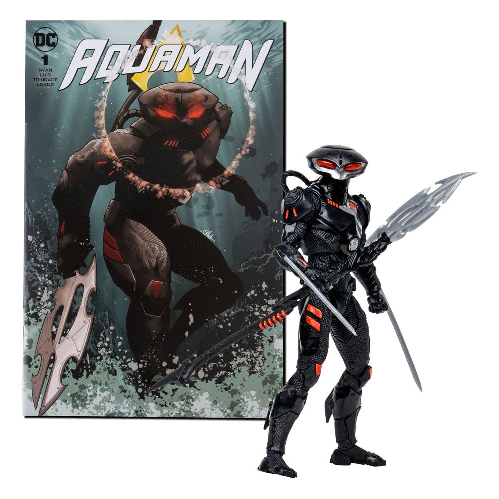 DC Direct Page Punchers Action Figure Black Manta (Aquaman) 18 cm McFarlane Toys