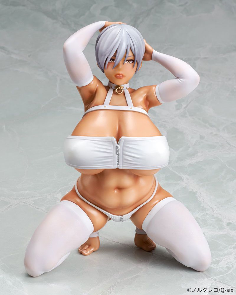 Original Character Statue 1/5 Hiiragi Yuka Brown skin ver. 18 cm Q-Six