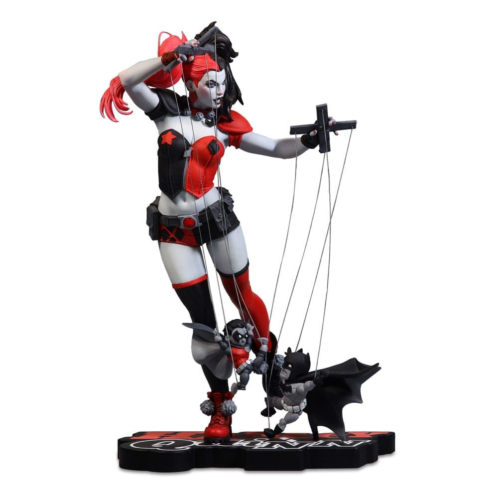 DC Comics Red, White & Black Statue 1/10 Harley Quinn by Emanuela Lupacchino 18 cm DC Direct