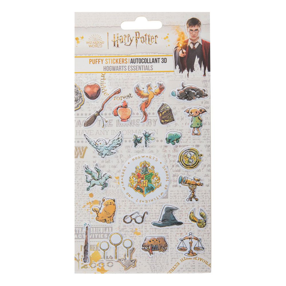 Harry Potter Puffy Sticker Hogwarts Essentials Cinereplicas