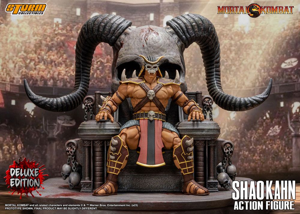 Mortal Kombat Action Figure 1/12 Shao Kahn Deluxe Edition 18 cm Storm Collectibles