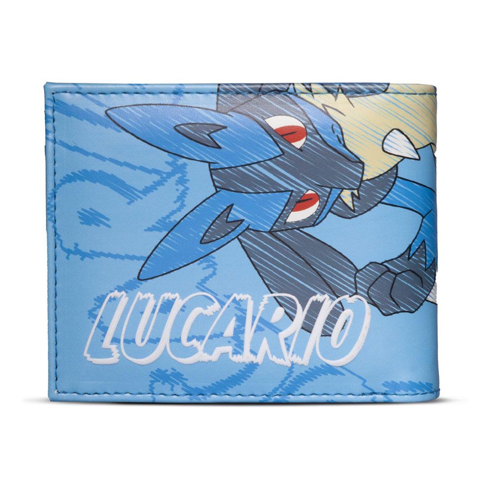 Pokémon Bifold Wallet Lucario Difuzed
