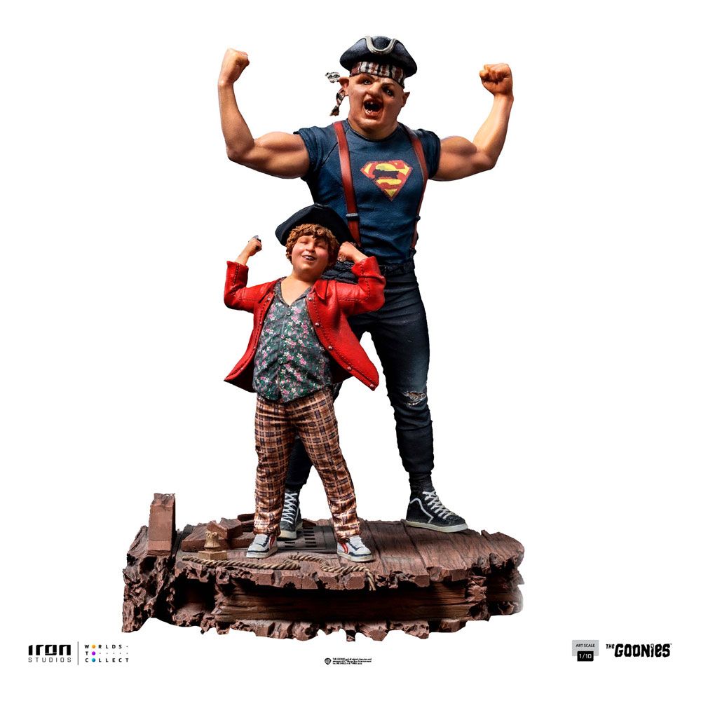 The Goonies Art Scale Statue 1/10 Sloth and Chunk 23 cm Iron Studios