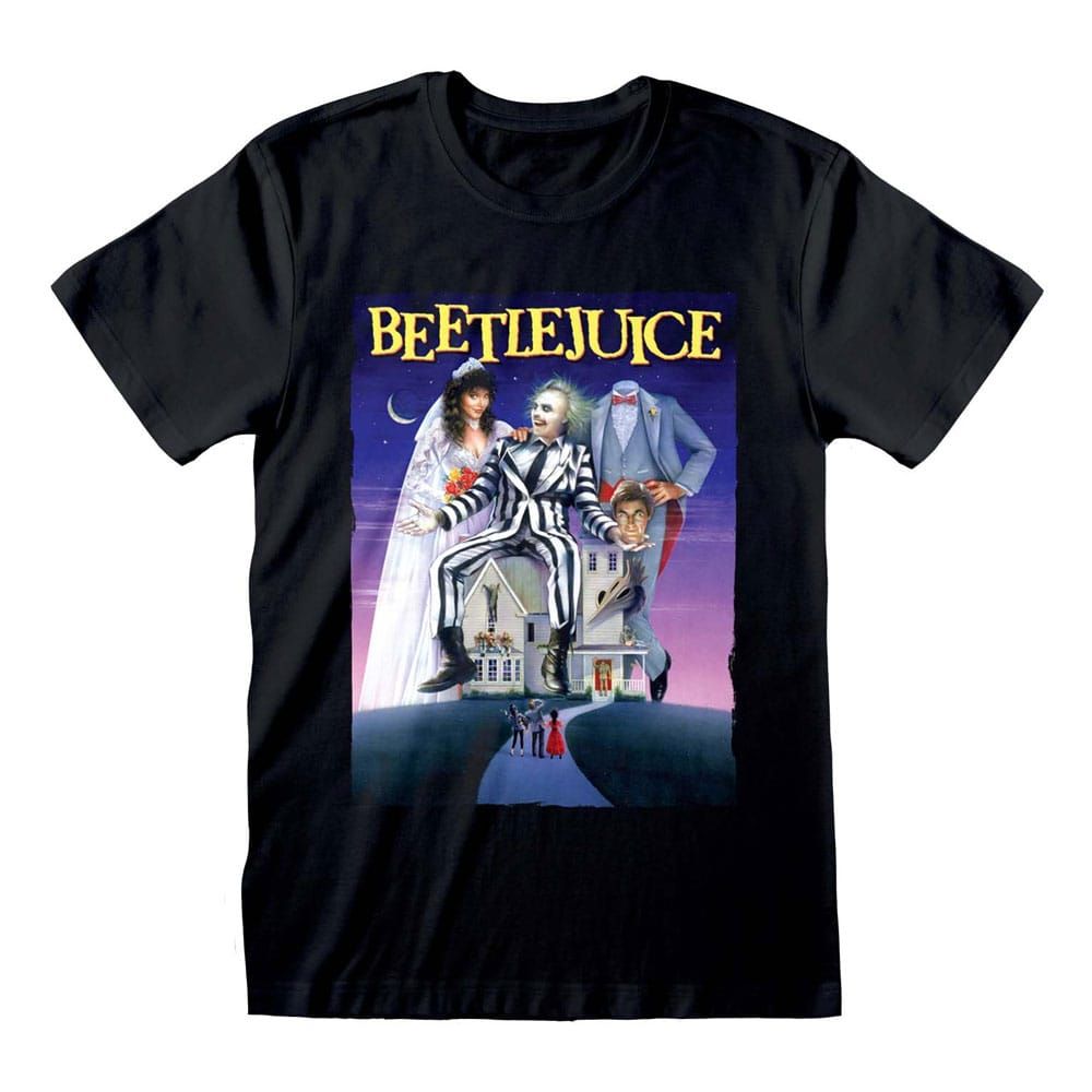 Beetlejuice T-Shirt Poster Size S Heroes Inc
