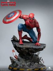 Captain America Civil War 1/4 Statue Spider-Man Captain America Premium Version 40 cm