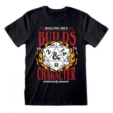 Dungeons & Dragons T-Shirt Builds Character Size XL