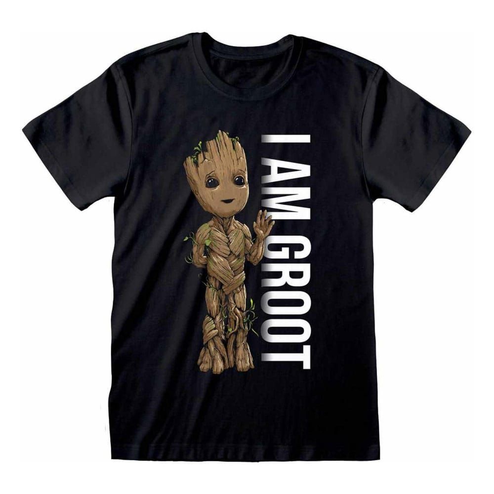 I Am Groot T-Shirt Portrait Size L Heroes Inc