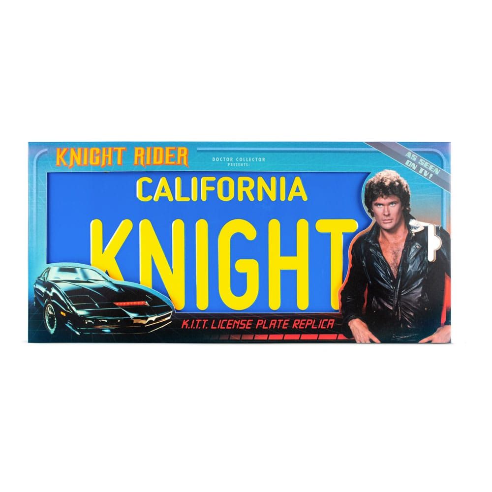 Knight Rider License plate Doctor Collector