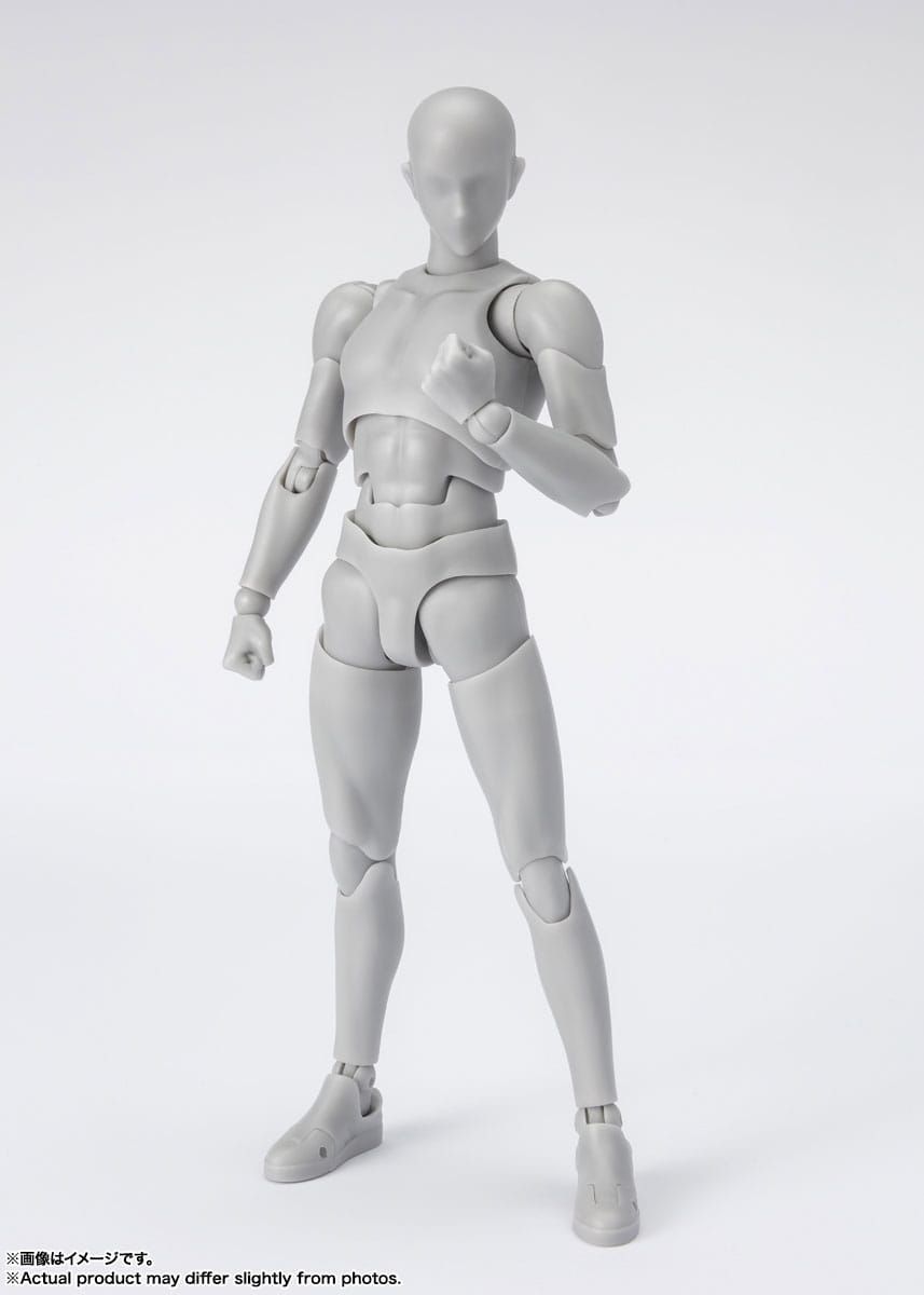 S.H. Figuarts Action Figure Body-Kun Sports Edition DX Set (Gray Color Ver.) 16 cm Bandai Tamashii Nations