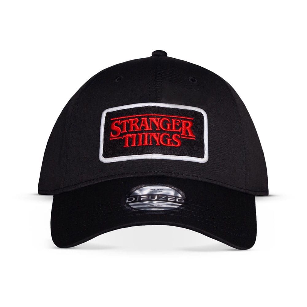 Stranger Things Curved Bill Cap Logo Difuzed