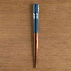 Studio Ghibli lacquered Chopsticks sketches Princess Mononoke Kodama dark blue 21 cm