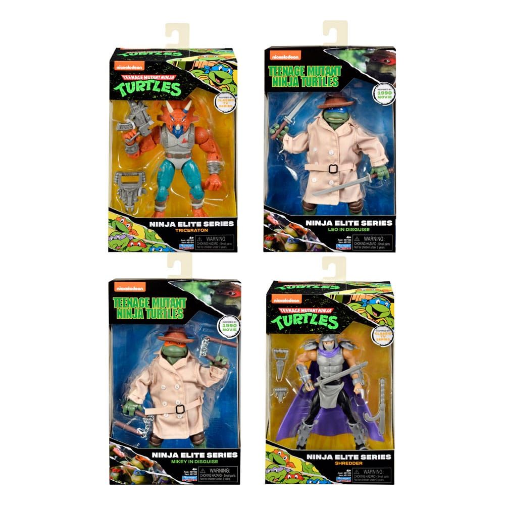 Teenage Mutant Ninja Turtles Ninja Elite Series Action Figures 15 cm Assortment (8) Playmates